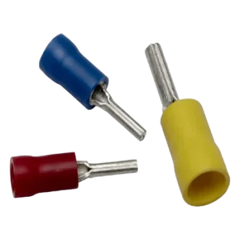 Terminal tipo pin aislada / Calibre 12-10 AWG / Vinilo / 0.97 in total