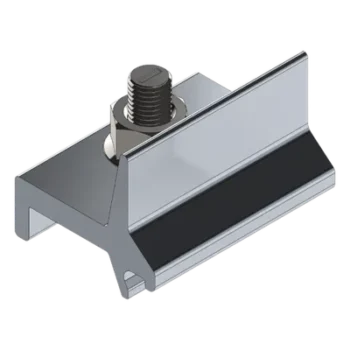Abrazadera de Fijación / Aluminio Serie 6000 / N Rail 4.72 Horizontal a Vertical / Tornillería Inoxidable Incluida / 54 g
