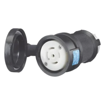Conector Industrial con Bloqueo de Media Vuelta / 30 A / 120/208 V CA / NEMA L21-30R / 4 Polos 5 Hilos / 2.33 x 2.33 x 3.86 in / Grado Industrial