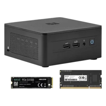 Mini PC Kit / Intel Core i7-1360P / 8 GB RAM / 256 GB SSD / HDMI Múltiples Pantallas / Formato Compacto