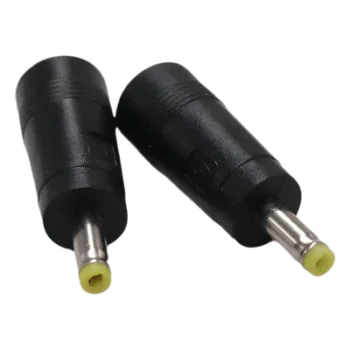 Adaptador DC / Entrada Hembra 5.5 x 2.1 mm / Salida Macho 4.0 x 1.7 mm / Longitud 35-40 mm / Contacto Resorte Tipo Diapasón