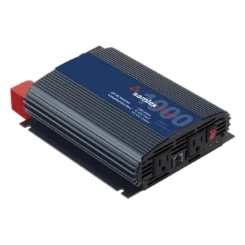 Inversor de Corriente / Onda Modificada 1000W / Entrada 12Vdc / Salida 115Vac 60Hz / 2 Receptáculos NEMA