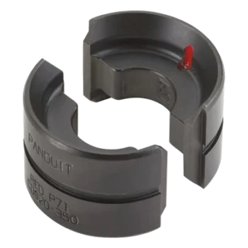 Dado de Prensado / Calibre 1/0 AWG Cobre / 2 AWG Aluminio / Crimpado Circunferencial / Codificación Rosa
