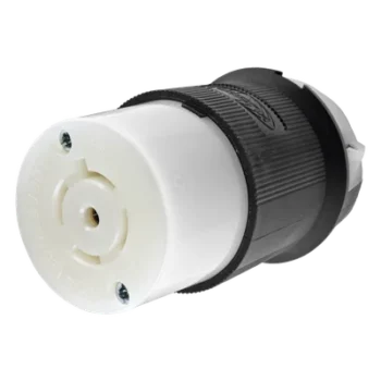 Conector Industrial con Bloqueo de Media Vuelta / 20 A / 120/208 V CA / 4 Polos 5 Hilos / NEMA L21-20R / 3.86 in (98.04 mm) Alto