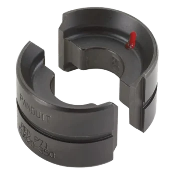 Dado de Prensado / Calibre 4 AWG Cobre / 6 AWG Aluminio / Compresión Circunferencial / Codificación Gris