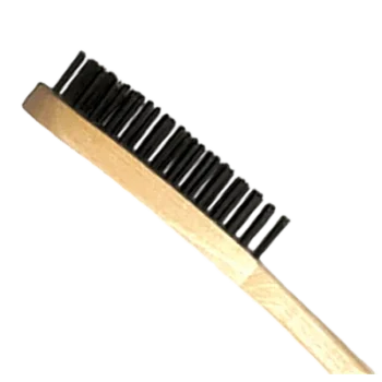 Cepillo Limpiador de Moldes / Soldadura Exotérmica / Cerdas Suaves / 190 x 40 x 27 mm