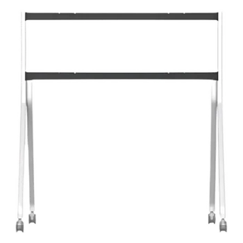Soporte con ruedas / 95 kg capacidad / 1525x1302x764 mm / 5005x4276x2507 pies / VESA 800x400 y 600x400 / Acero al carbono