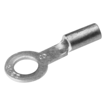 Zapata Terminal de Ojillo para Tornillo 3/16" (5 mm) y Cable Calibre 16-14 AWG.