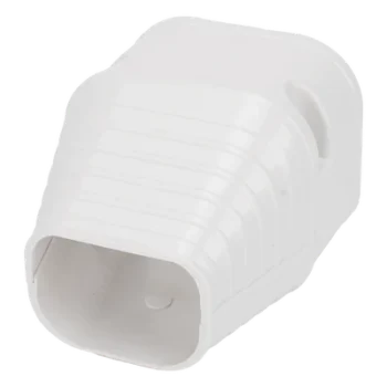 Tapa Final para Aire Acondicionado / PVC Rígido Blanco / -20°C a 75°C / Interior y Exterior / 11 Piezas / Compatible Minisplit