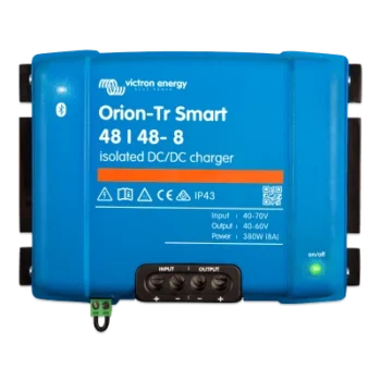 Cargador CC/CC Aislado Orion-Tr Smart / 48V a 48V, 8A / Baterías de Plomo y Litio/ IP43