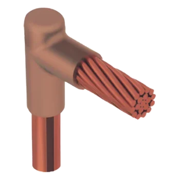 Molde para Soldadura Exotérmica / Tipo L / Tope Varilla 5/8 In a Cable 2/0 AWG / Conexiones Horizontales