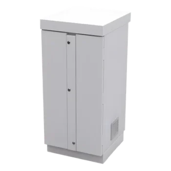 Gabinete de Seguridad / Capacidad 6 Baterías PL110D12 / Acero Galvanizado / Cierre con 2 Candados / Mesa Interior / Exterior IP / 52 kg / 775 x 755 x 558 mm