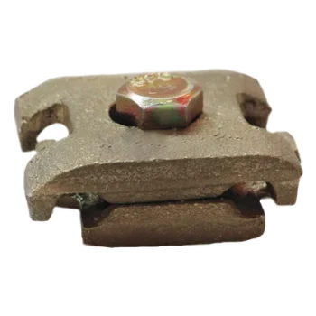 Abrazadera mecánica para tierra / Bronce / Tornillo hexagonal tropicalizado 3/8" x 3/4"