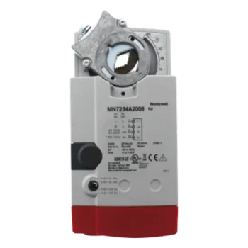 Actuador de acople directo / Sin retorno de resorte / Control modulante 24 Vac / 34 N·m (300 lb-in) / Retroalimentación 2-10 Vdc