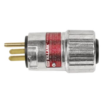Clavija entrada recta / 20 A / 125 V CA / NEMA 5-20P / Áreas Clasificadas Clase I, II, III Div 1 y 2