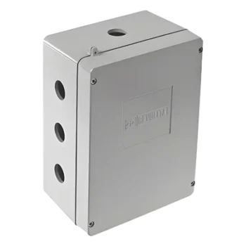 Caja de Unión de Aluminio / NEMA 4/4X / 5 Salidas 7/8" / IK09 / Panel Interno 2 mm