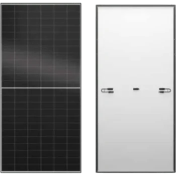 Panel Solar Monocristalino / 650 W / Eficiencia 24.1% / Tecnología BC-Cell / Vidrio Templado Antirreflejante / IP68 / Carga Estática Frontal 5400 Pa