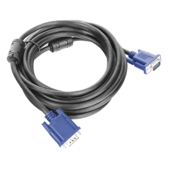Extensión VGA / 5 m (16.40 ft) / HD15 Macho-Macho / Doble Blindaje / Full HD 1080p