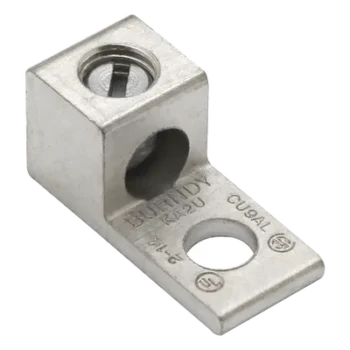 Terminal Universal / 1 Orificio 1/4" / Calibre 14-6 AWG / AL-CU Estañado / 0.51 in Altura