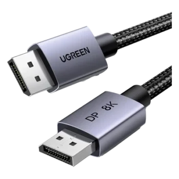 Cable DisplayPort 1.4 / 3 m (9.84 ft) / 8K@60Hz / 32.4 Gbps / Blindaje Múltiple / Aluminio y Nylon