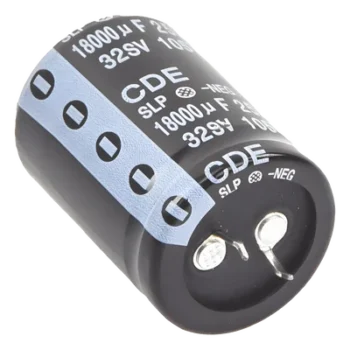 Capacitor / 18000µF / 25V / Para Fuentes RS12A y RS20A / Diseño Compacto