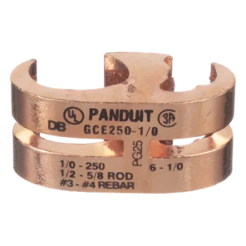 Conector de Tierra tipo E / 1/0 AWG STR - 250 KCMIL / Cobre / IEEE 837 / UL467 / CSA / Enterrable