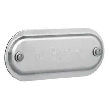 Tapa de Aluminio para Condulet Ovalada / 1" / NEMA 3 / 11.0 cu.in / Cobre-Free / Acero Inoxidable 316