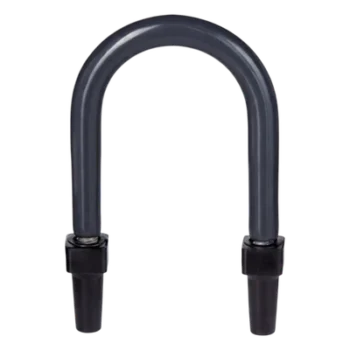 Abrazadera U de Pata Larga / Recubrimiento PVC 40 mils / Tubo 1 1/4" (32 mm) / Acero Galvanizado / IK09 / UL 203