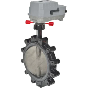 Válvula de mariposa 2 vías / Serie VR2 / 8 pulgadas / Tipo Lug / Actuador EFS / Cierre 200 psi / NEMA 4X