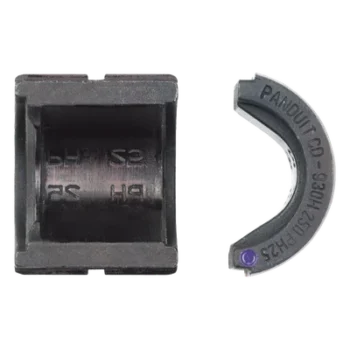 Dado de Prensado / Cables 1/0 AWG a 250 kcmil / Conectores a Tierra Tipo E y Cruzado / Codificación Negra PG25