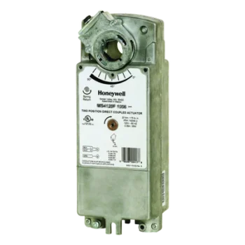 Actuador de dos posiciones / Acoplamiento directo / 120 VAC / Retorno por resorte 15 s / 175 lb-in a 350°F / Rotación CW/CCW / UL555S