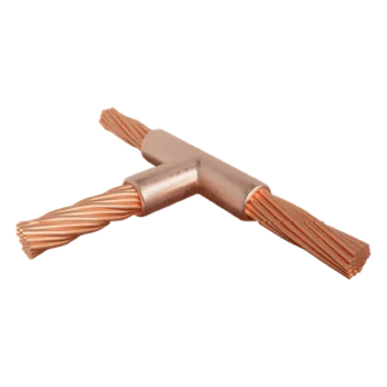 Molde para Soldadura Exotérmica / Conexión T Horizontal / Cable 1/0 AWG a 4/0 AWG / Carga #90