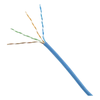 Cable UTP Cat 6 / 24 AWG / 305 m (1000 ft) / LSZH / Cobre sólido / 250 MHz / PoE