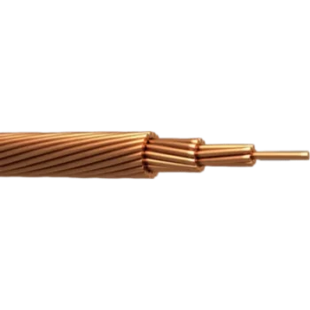 Cable de Cobre Desnudo | Calibre 4/0 AWG EN 7 HILOS | Construcción Concéntrica | Alta Conductividad Eléctrica | Uso en Líneas Aéreas y Puestas a Tierra