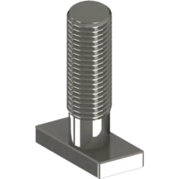 Perno de Montaje Solar / Acero Inoxidable / Rosca M8 / 30 mm / Compatible con N Rail 4.72 y M2 / 12.26 g