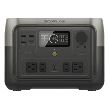 Estación de Energía Portátil / 512 Wh / 4 AC 500 W (1000 W Pico) / USB-C 100 W / Carga Solar 220 W / Wi-Fi y Bluetooth