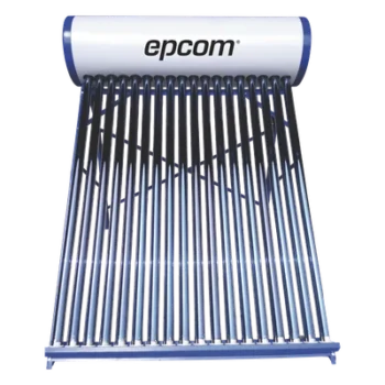 Calentador Solar de Baja Presión / 180 L / 18 Tubos de Vacío / Acero Inoxidable Grado Alimenticio / Resistencia a Granizo 25 mm / Ánodo de Magnesio