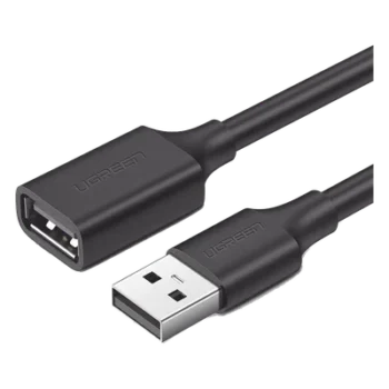 Cable Extensor USB 2.0 / Macho-Hembra / 1 m (3.3 ft) / 480 Mbps / Núcleo Cobre Estañado 28/22 AWG / Doble Blindaje
