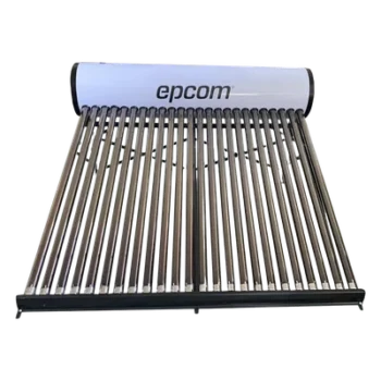 Calentador Solar de Baja Presión / 240 L / 24 Tubos de Vacío / Resistente a Granizo 25 mm / Termotanque Inoxidable Grado Alimenticio / Altura Mínima 1.2 m (3.9 ft)
