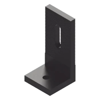 Soporte L para Panel Solar / Montaje en Concreto / Compatible con Tornillo Expansor EPL-ES-8/70 / Estructuras Personalizadas