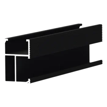 Riel de Montaje Fotovoltaico / Aluminio Anodizado Negro / Longitud 2700 mm (8.9 ft) / Estructura Modular / Resistente a Clima Extremo