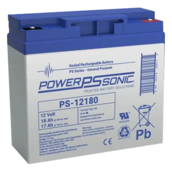 Batería de Respaldo AGM/VRLA / 12V / 18Ah / Terminales M5 / Vida Útil 5 Años / Libre de Mantenimiento