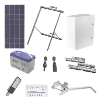 Kit de energía solar para alumbrado de 30 W