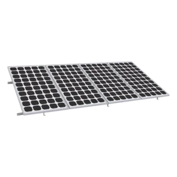 Montaje para Panel Solar, Riel de 4400mm para Módulos con Espesor de 35mm, Velocidad de Viento Máx. 136km/h