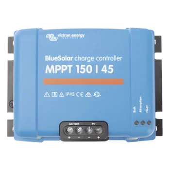 BlueSolar MPPT 150/45. Controlador Solar MPPT 45A, Voltaje Selección Automática: 12/24/36/48 Vcc.
