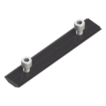 Conector de empalme / Riel 5 y 8 / Aluminio anodizado / Ensamblaje rápido