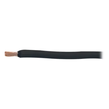 Cable Eléctrico THW-LS / Calibre 8 AWG / 19 Hilos / 8.37 mm² / 90°C Seco / 75°C Mojado / Color Negro / Venta por Metro