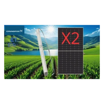 Kit De Bombeo Solar/ Bomba 035Kw / Módulos Solares 610w