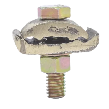 Conector Mecánico / Bronce 100% / Cable 4-2/0 AWG / Sin Soldadura / Superficie Plana / 2.5x4x3 cm (1x1.6x1.2 in)