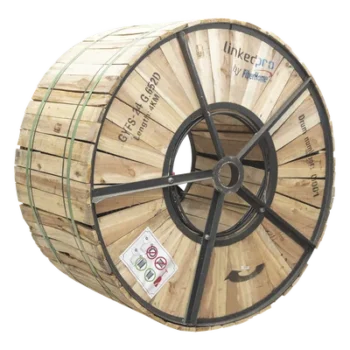 Carrete de Fibra Óptica / Monomodo G.652D / 24 Hilos / 4 km / Armada / Loose Tube / 11.4 mm / -20°C a +65°C / 13,123 pies